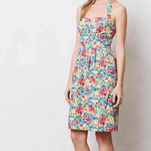 Anthropologie Girls from Savoy Strapless Dress - Picture 3 of 14